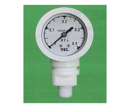 USL-DLフッ素樹脂圧力計 R3/8 0～0.6Mpa