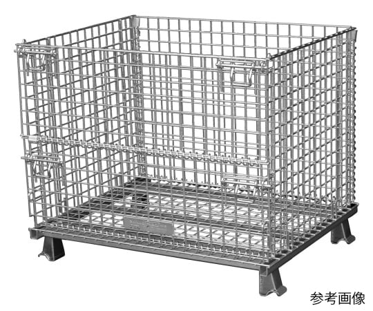 パレット コイルタイプ 1000×800×850mm(金網ピッチ50×50mm)