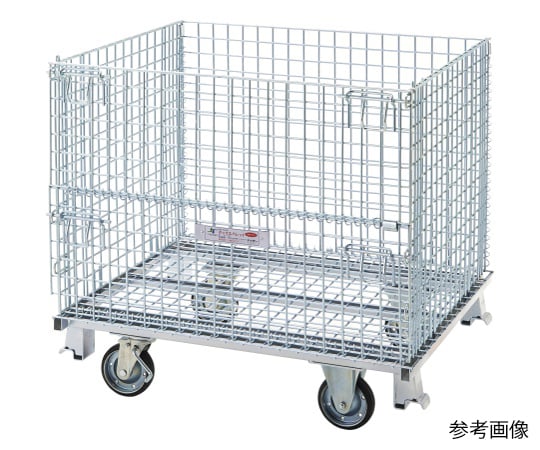ボックスパレットキャスター付（メッシュパレット）508EC 1273508EC