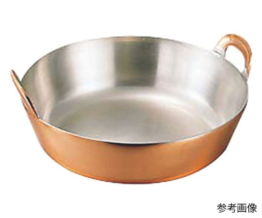 サイズ深さ87mm銅鍋39cm天ぷら鍋