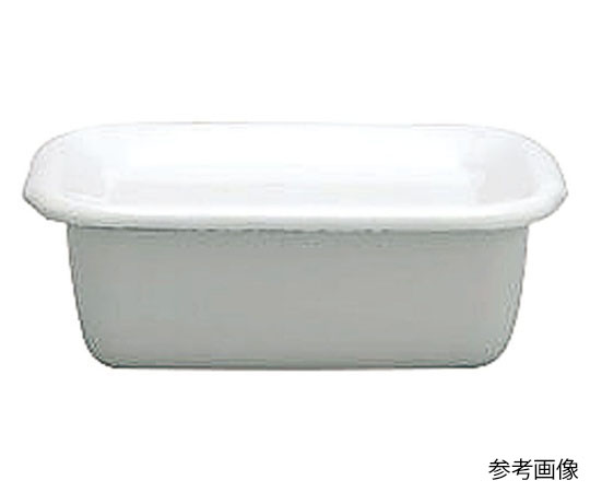 White Seriesレクタングル深型 M琺瑯蓋付 WFH-M