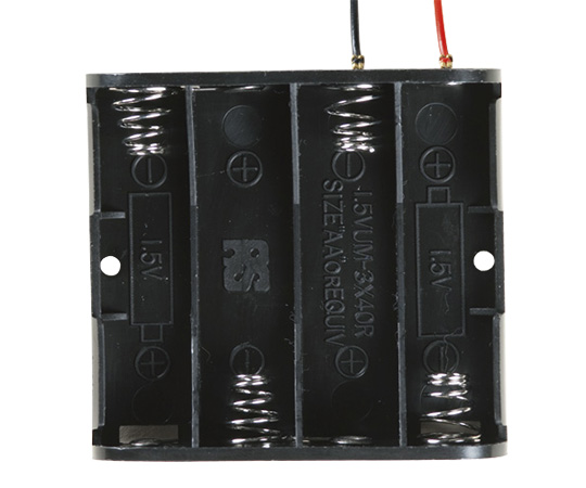 62-8341-77 SN型電池ホルダー SN3-4-P