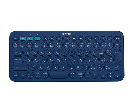 【新品、US配列】ロジクール ワイヤレスキーボード K380 ブルー