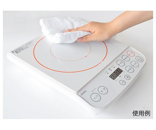 取扱を終了した商品です デカボタンih調理器 ホワイト Di 113wt 62 8553 15 Axel アズワン