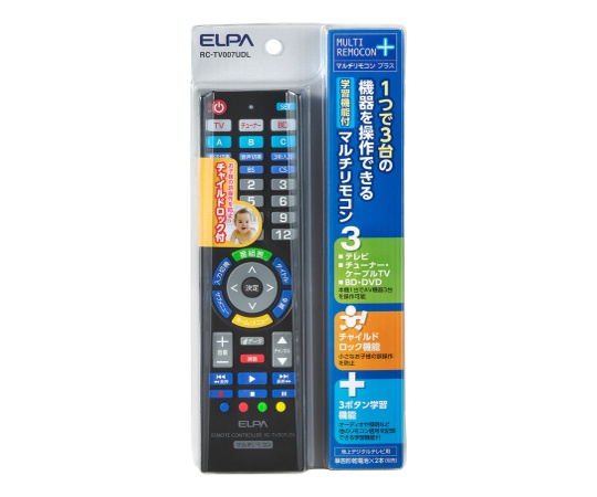 取扱を終了した商品です］マルチリモコン RC-TV006UD 62-8559-09
