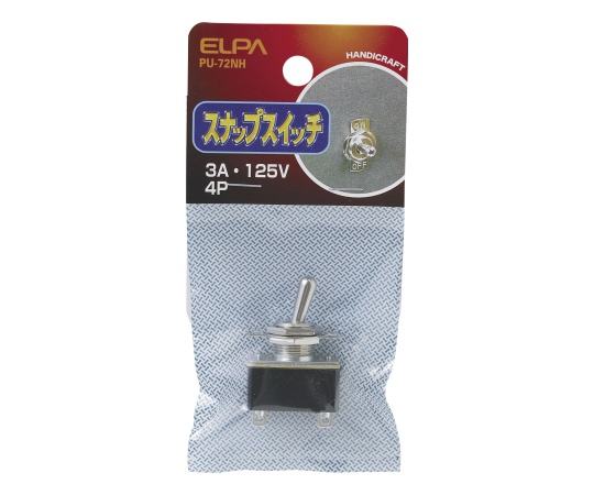 ELPA62-8568-29ＰＵ－７２ＮＨスナップスイッチ４Ｐ【1個】(as1-62-8568-29)
