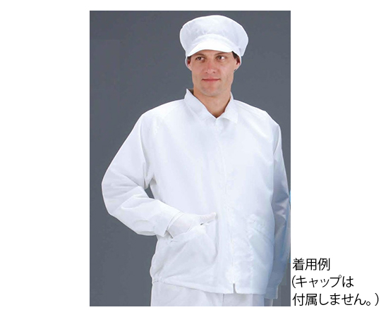 クリーンウエア 6001 ホワイト Lサイズ