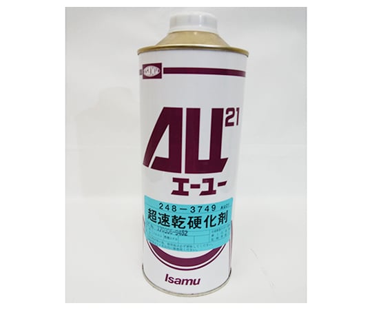 AU21 0.9Ｌ缶 ファーストレッド イサム塗料 2液ウレタン塗料（10:1）