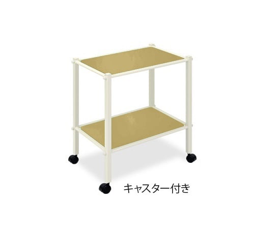 【お買い得！】 62-8623-63 LSワゴン(キャスター付き) 幅60×奥行36×高さ70cm 黒 タイムセール