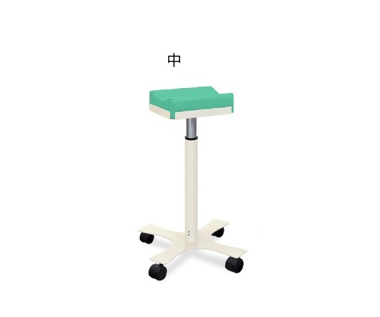CX上肢台(中) 高さ56～76cm(10段階調節) ライトグリーン