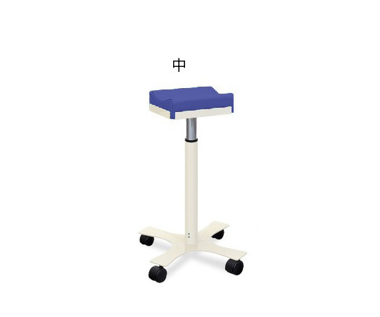 CX上肢台(中) 高さ56～76cm(10段階調節) ライトブルー