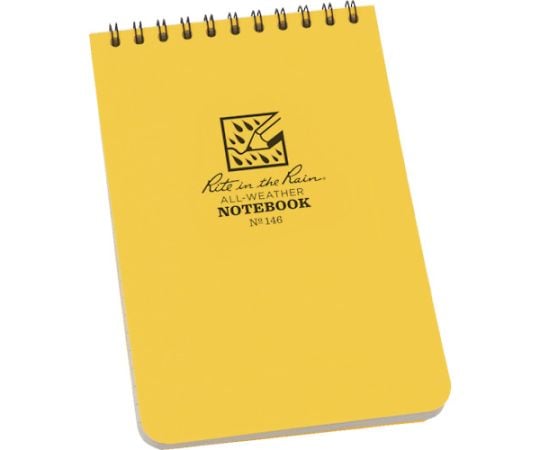 4X6　トップスパイラル　ノートブック　ユニバーサル　イエロー