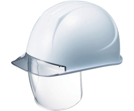 特大型ヘルメット ST#161VL2-SDC（EPA-L） シールド面付 溝付 透明ひさし付