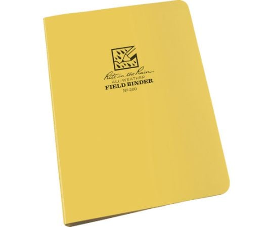 リングバインダー1/2キャパシティー　イエロー