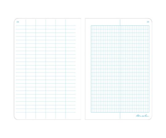 4　5/8X7　ステイプルノートブック（3冊セット）トランジット・イエロー　301FX