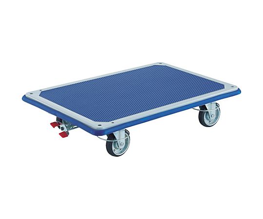 プレス製台車 ドンキーカート 平台車 4輪自在リングストッパー付 均等荷重300kg
