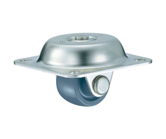 オールステンレス低床旋回式強化ナイロン車輪 32mm H30