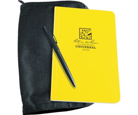 4　5/8X7　1/4キット　イエローブック/ブラックカバー