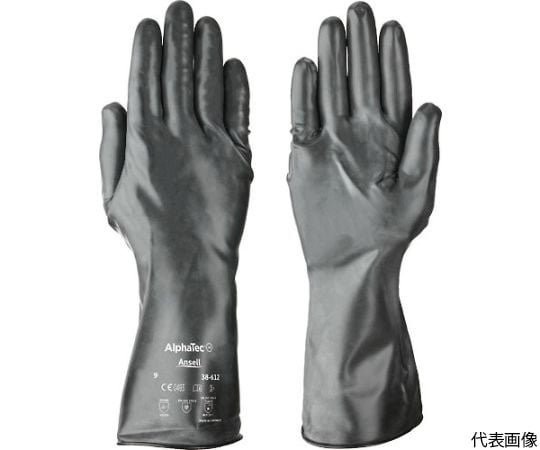 耐薬品手袋 アルファテック 38-612 XLサイズ 38-612-10
