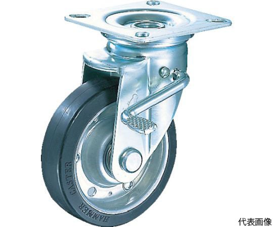 XRZシリーズ　耐切粉　自在SP付　特殊ゴム車　100mm