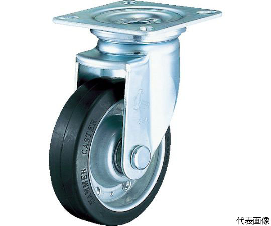 XRZシリーズ　耐切粉　自在　特殊ゴム車　100mm