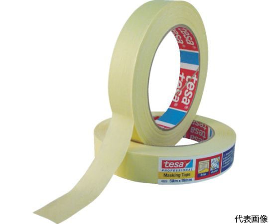 マスキングテープ建築内装・養生用　50mm×50m　黄