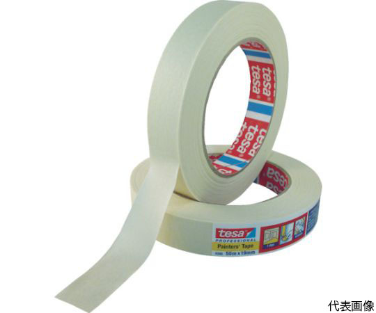 マスキングテープ建築内装・養生用　38mm×50m　クリーム