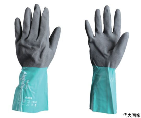 耐薬品手袋 アルファテック 58-430 XLサイズ 58-430-10