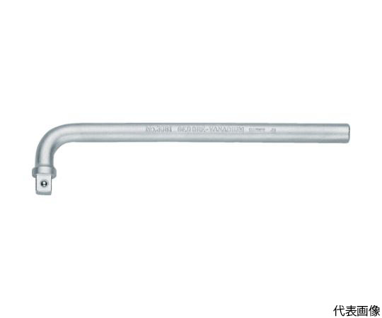 L型ハンドル　1/2　220mm