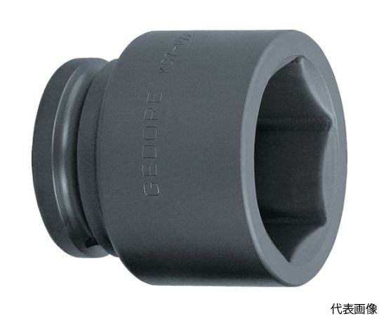 インパクト用ソケット（6角）　1・1/2　K37　65mm