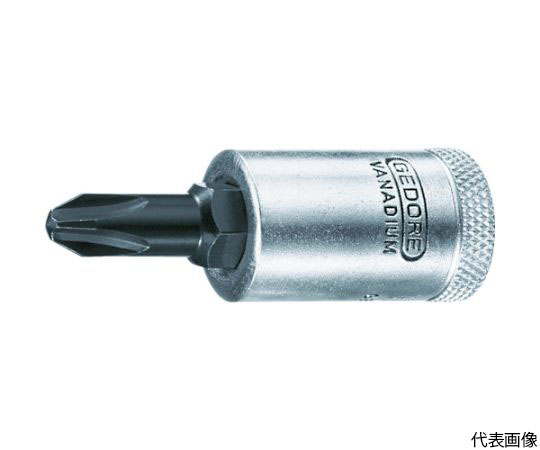 ドライバービットソケット IKS30 3/8 PH2