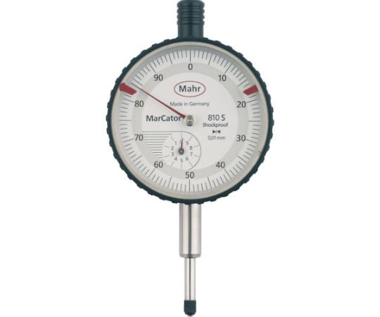 ダイヤルゲージ ダイヤルインジケーター 文字盤径50mm 耐衝撃タイプ（4311000）