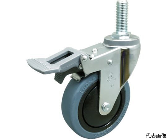 EAシリーズ　ねじ込み　トータルロック　ゴムB車　125mm