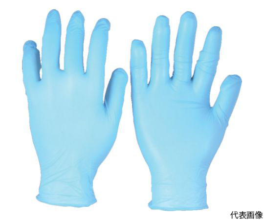 耐薬品ニトリルゴム使い捨て手袋 バーサタッチ 92-210 Sサイズ （100枚入） 92-210-7