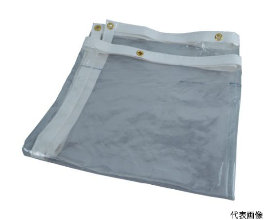 衝立用　透明シート　防炎タイプ　W1970XH1470　厚み0.3