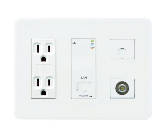 情報コンセント　TEL/LAN/TV（4K8K対応）/Wi-F