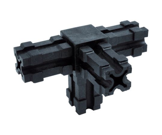 25mmアルミフレーム用ジョイント　4方向