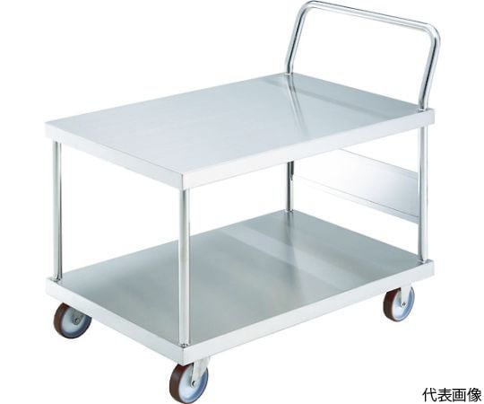 オールステン台車　1200X750　片袖2段　NU車輪