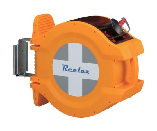 バリアロープリール（赤色ロープ20m）