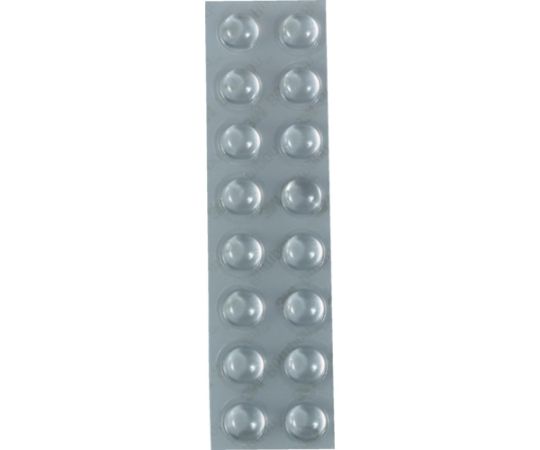 しっかりつくクッションゴム 丸形 11.2mm径×5.1mm厚（16個入）