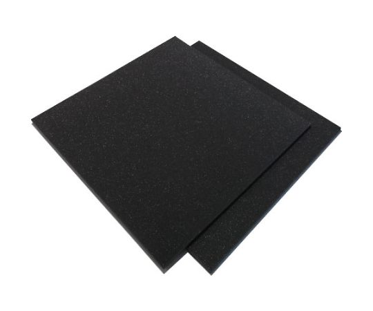 カームフレックス　F-6　黒　30x1000x1000　化粧断ち加工