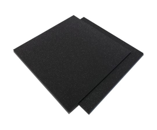 カームフレックス　F-9L　黒　10x1000x1000　化粧断ち加