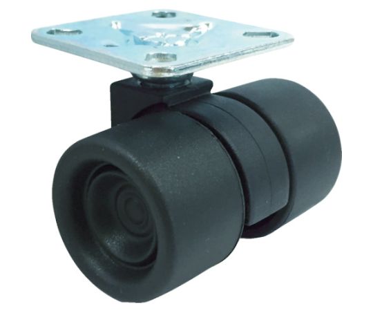 デザイン双輪キャスター「Farrari」　プレート　自在　38m