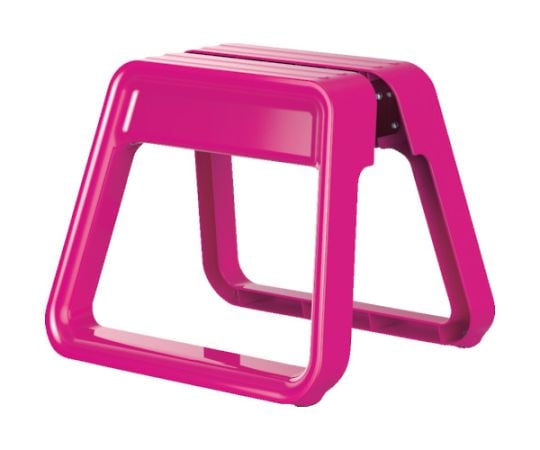 樹脂製踏台 GEM STEP マゼンタ