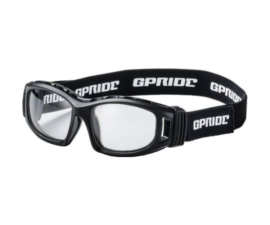 二眼型安全ゴーグル ブラック+度付レンズセット(マルチコート GP-98-BK-M