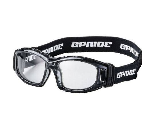 二眼型安全ゴーグル グレー+度付レンズセット(マルチコート) GP-98-GR-M