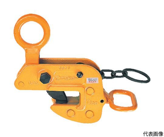 横吊クランプ ロックハンドル式 細目仕様 基本使用荷重1t クランプ範囲0～40mm