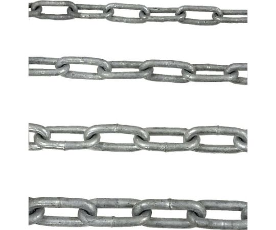 鉄ドブメッキ溶接リンクチェイン　5.5mm×30m