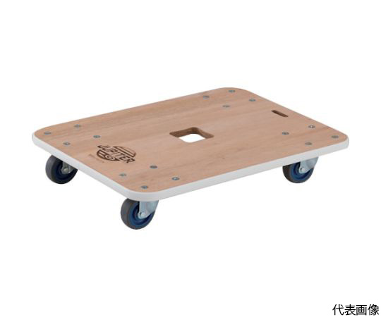 木製平台車　ジュピター　450X450　φ75　200kg