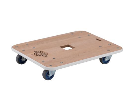 木製平台車　ジュピター　600X450　φ75　200kg
